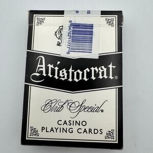 Vintage 2002 Aristocrat Club Nugget Casino Pit Playing Cards John Ascugas